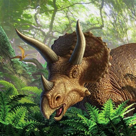 Triceratops by Jerry LoFaro | Dinosaur illustration, Prehistoric animals, Prehistoric wildlife