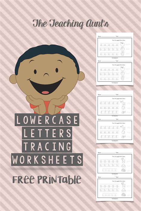 Lower Case Letter Tracing Worksheets Pdf