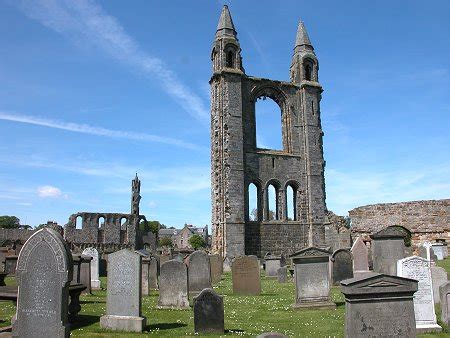 St Andrews Cathedral Feature Page on Undiscovered Scotland