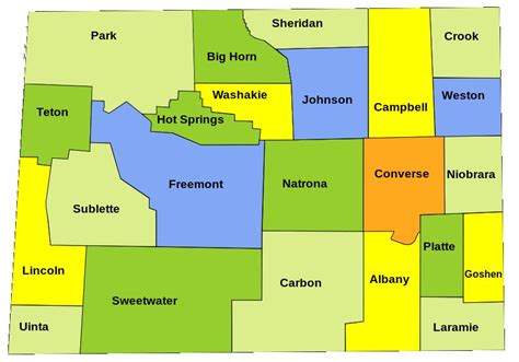 Online Maps: Wyoming County Map