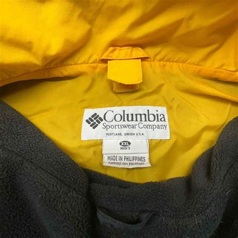 Columbia bugaboo interchange xxl men’s vintage jacket yellow blue gray | eBay