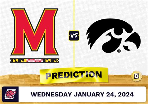 Maryland vs. Iowa Prediction, Odds, College Basketball Picks [1/24/2024]