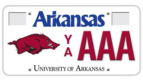 Arkansas Department Of Finance And Administration License Plates ...