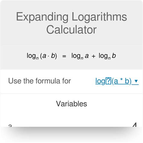 expand and simplify log calculator - Johnie Denny