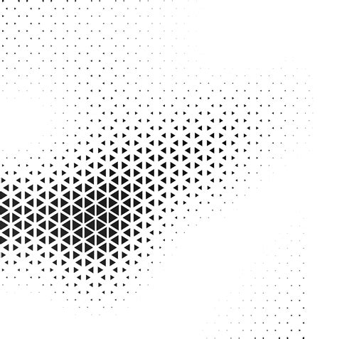 Abstract Black and White Triangle Pattern Design