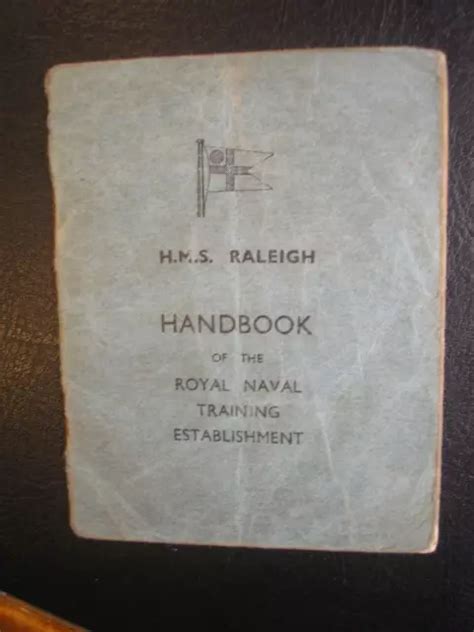 HMS RALEIGH TRAINING Ship Royal Navy British Military History Torpoint ...