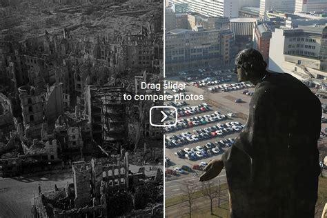 Dresden bombing 70th anniversary: Interactive then-and-now photos show ...