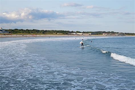 Narragansett Beach Surfer Narragansett Rhode Island RI Photograph by ...