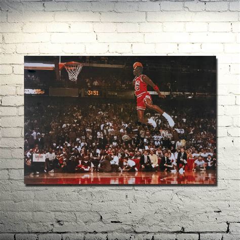 Michael Jordan Basketball Star 13x2024x36 Silk Art Poster Sports Decor ...