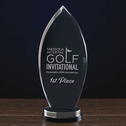 TWILIGHT AWARD - Large 9.5" x 4.375"W | Perfect Golf Event