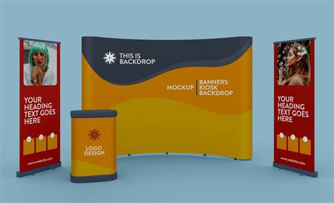 Free Exhibition Mockup | Mockuptree