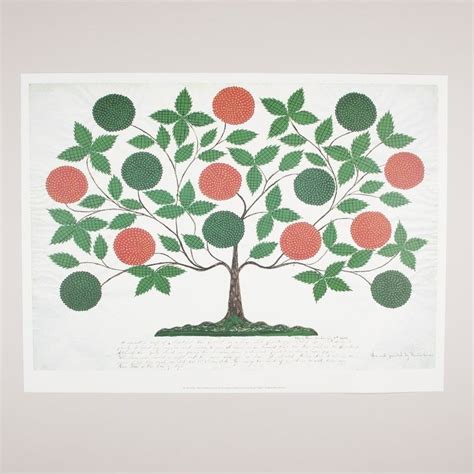 Tree of Life Poster - Shaker Mercantile at Hancock Shaker Village