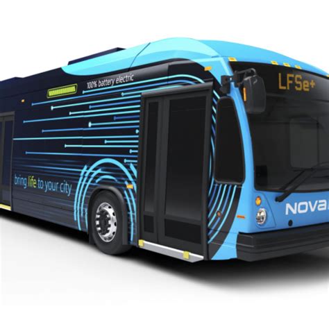 Nova Bus, new LFSe+ electric bus launched at New York Public Transit Association conference in ...