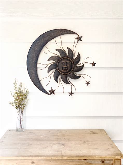 Ebern Designs Sun Moon and Stars Wall Décor & Reviews | Wayfair