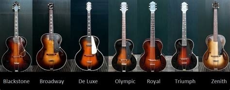 Epiphone archtops