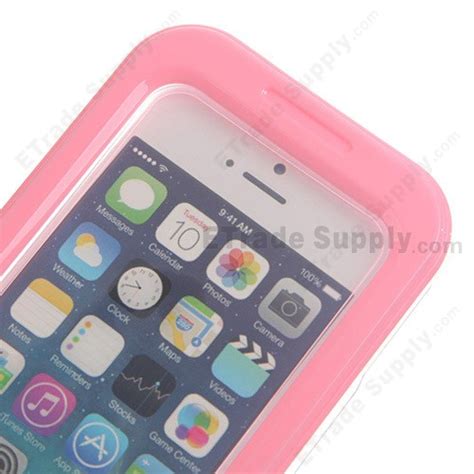 Apple iPhone 4 Detachable Waterproof Protective Case - Pink - ETrade Supply