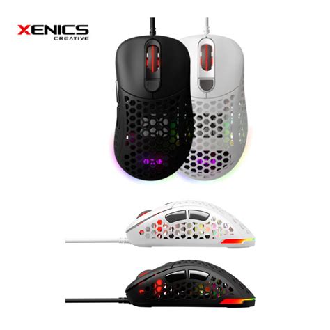 Xenics Titan G AIR Wired Light Gaming Mouse RGB LED Max 16000 DPI PMW3389 Sensor | eBay