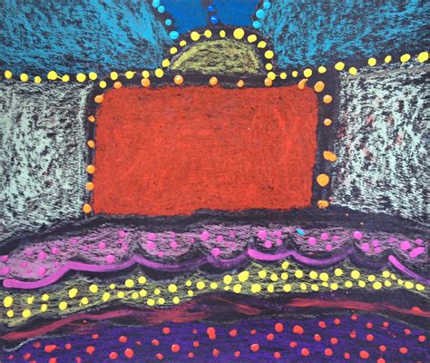 MaryMaking: Uluru Landscape Aboriginal Inspired Art