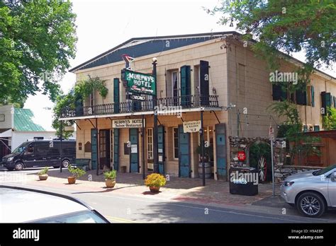 Murphys Hotel in Murphys, California. Hotel is one of the oldest hotels still operating in ...