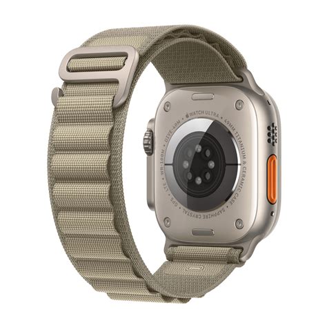 Apple Watch Ultra 2 GPS + Cellular, Titanium Case with Olive Alpine ...