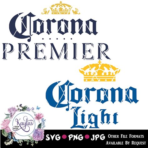 Corona Beer Logos SVG PNG JPG Sublimation Waterslide - Etsy