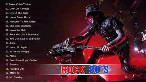 Best of 80s Rock - 80s Rock Music Hits - Best Rock Songs of The 1980's ...