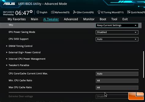 Intel Core i7-6700K Cache Overclocking With DDR4 3600 MHz Memory ...