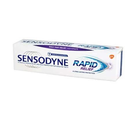 gsk sensodyne | Sensodyne Rapid Relief Toothpaste - PaksWholesale