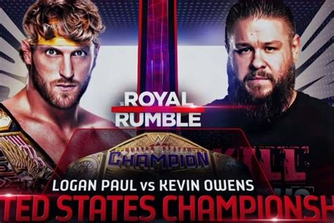 Kevin Owens vs. Logan Paul Set For WWE US Title At WWE Royal Rumble ...