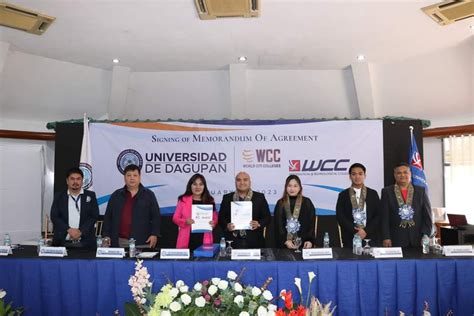 WCC AND WCC-ATC INKS MEMORANDUM OF AGREEMENT WITH UNIVERSIDAD DE ...