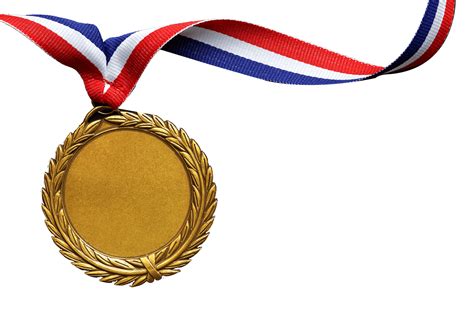 Gold medal PNG