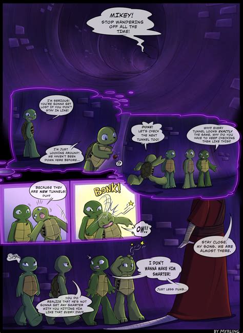 TMNT - Never give up hope (page 1) by Myrling | Turtle tots, Tmnt turtles, Tmnt comics