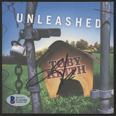 Toby Keith Signed "Unleashed" Album Cover (Beckett COA) | Pristine Auction