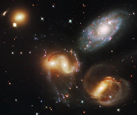 Deep Space Galaxies Photograph by Jennifer Rondinelli Reilly - Fine Art Photography