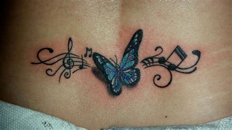 Aggregate more than 67 music note butterfly tattoo latest - in.cdgdbentre