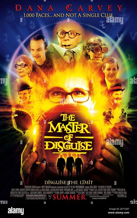 DANA CARVEY FILM POSTER, THE MASTER OF DISGUISE, 2002 Stock Photo - Alamy