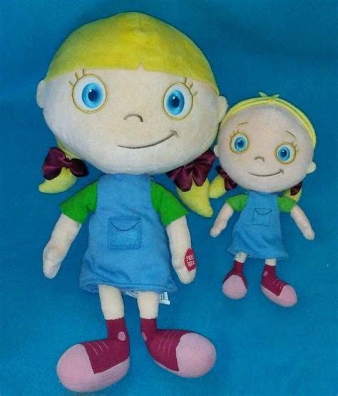 DISNEY LITTLE EINSTEINS PLUSH TALKING ANNIE 12" & MINI 8" ANNIE DOLLS,LOT OF 2 | #1843632796