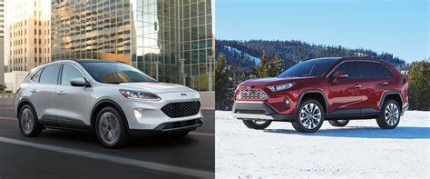 2020 Ford Escape vs. Toyota RAV4 | Saratoga Ford