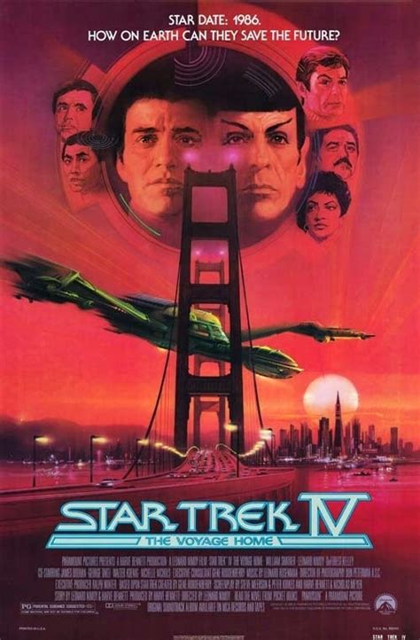 Star Trek IV: The Voyage Home poster - Star Trek-Movies Fan Art ...