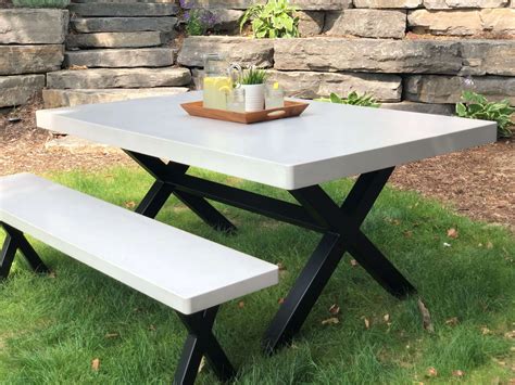 Concrete Patio Table | Integrity Fabricators