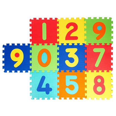 Foam Puzzle Number Mat 10pc.