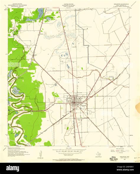 Map of angleton texas hi-res stock photography and images - Alamy