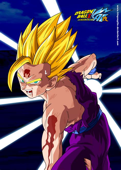 Gohan SSJ2 Finished by kingvegito on DeviantArt