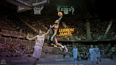 HD wallpaper: basketball, dunk, james, lebron, nba, player | Wallpaper Flare