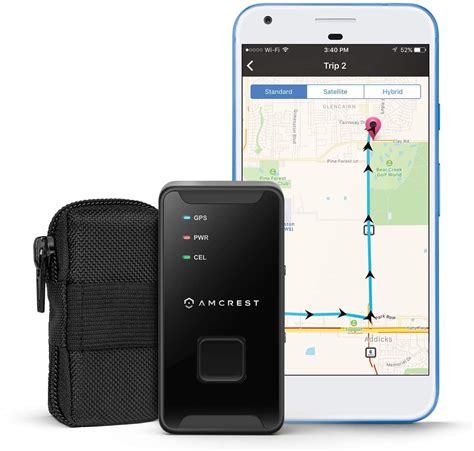 Amcrest 4G LTE GPS Tracker - Portable Mini Hidden Real-Time GPS Tracking Device for Vehicles ...