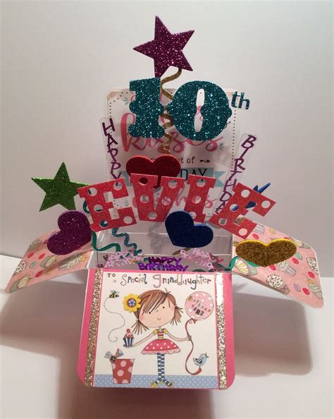 10th birthday card ideas - Darcy Montague