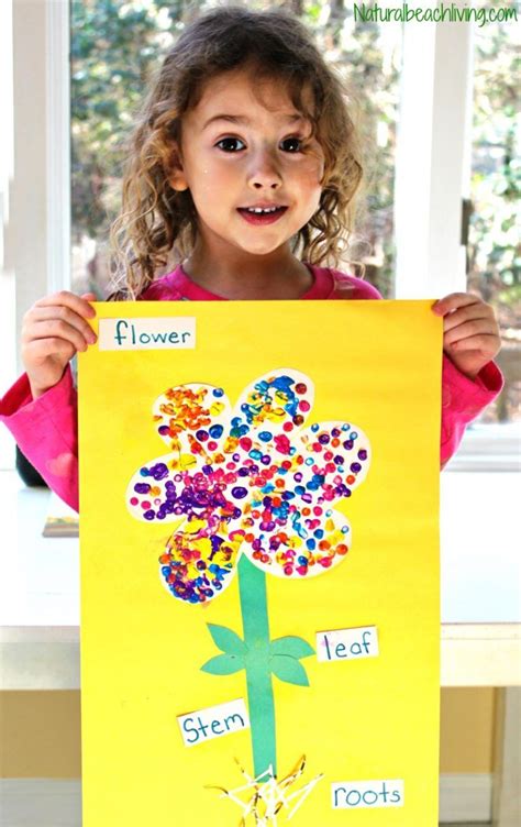 The Best Parts of a Flower Craft for Kids - Natural Beach Living ...