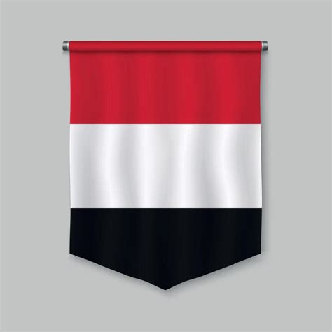 pennant with flag 10993862 Vector Art at Vecteezy
