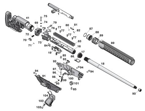 Ruger Mk 2 Schematic