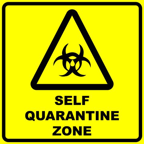 Quarantine Sign Printable